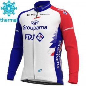 Maillot 2021 Groupama–FDJ Hiver Thermal Fleece N001